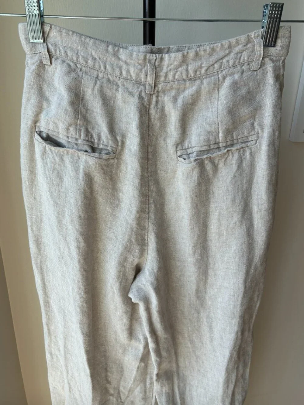 Reformation Mason Linen Pants - Size 4
